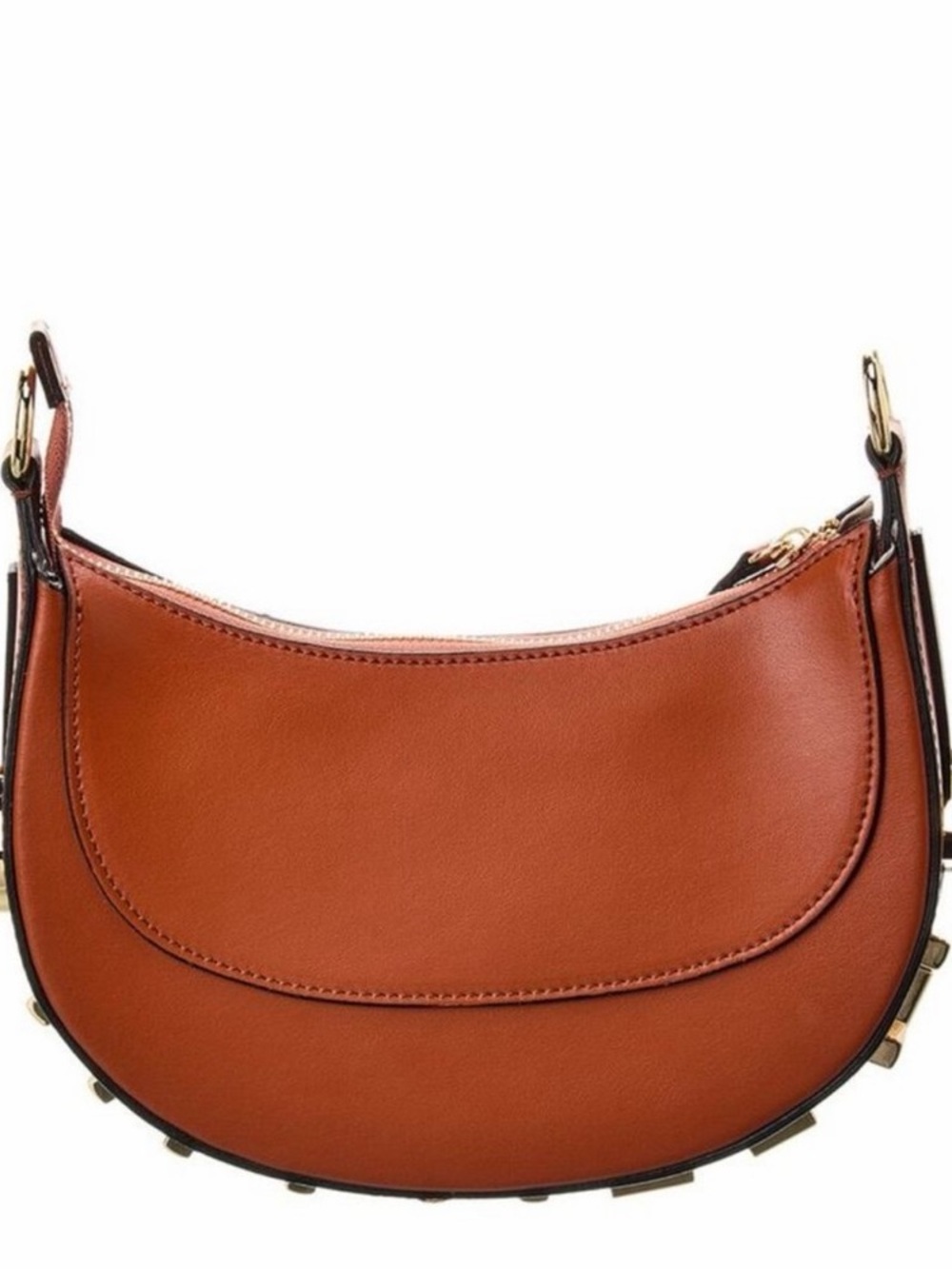 Valentino by Mario Valentino Mond Valent Leather Shoulder Bag - Picture 3 of 13